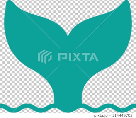 Tail fin 114449702