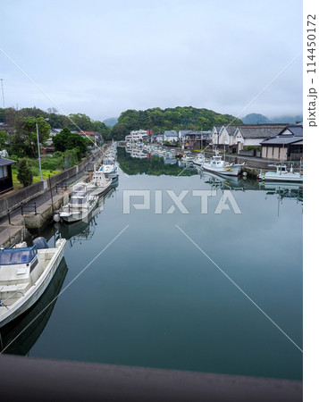 萩市・姥倉運河の景色 萩市・姥倉運河の景色 114450172