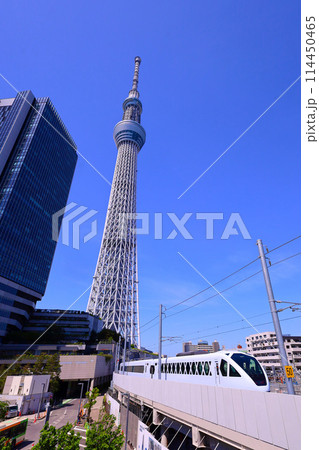 東京スカイツリーとスペーシアX 114450465