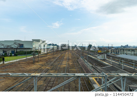 茨城県 友部駅からの景色 茨城県 友部駅からの景色 114450472