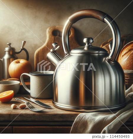 レトロなヤカン 114450493