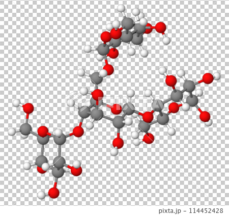 グリコーゲン｜Glycogen｜3D構造 114452428