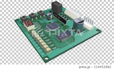 Realistic and accurate printed circuit board images for illustrating electronic components Realistic and accurate printed circuit board images for illustrating electronic components 114452882