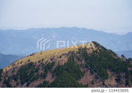 丸笹山の山容　4月 114453695