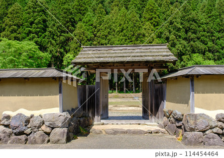 福井県 一乗谷朝倉氏遺跡 復原地区 福井県 一乗谷朝倉氏遺跡 復原地区 114454464