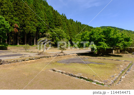 福井県　一乗谷朝倉氏遺跡　復原地区 114454471