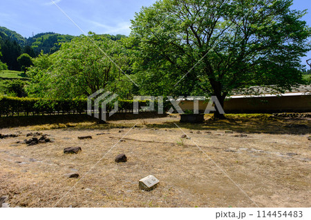 福井県　一乗谷朝倉氏遺跡　復原地区 114454483