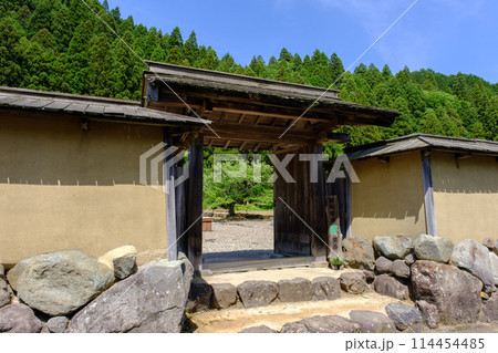 福井県　一乗谷朝倉氏遺跡　復原地区 114454485