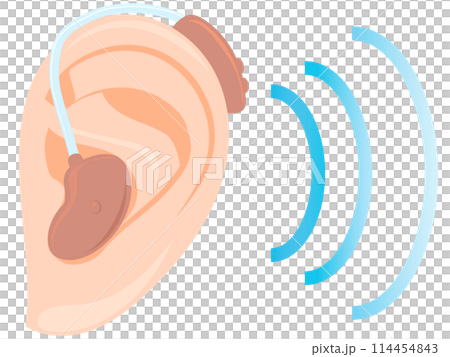 Behind-the-ear hearing aids 114454843