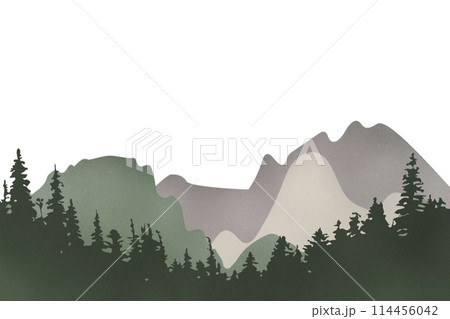 山の風景イラスト 114456042