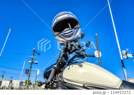 大型アメリカンバイクで横浜みなとみらいツーリング 114457272