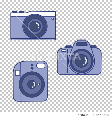 色々なカメラのセット 色々なカメラのセット 114458500