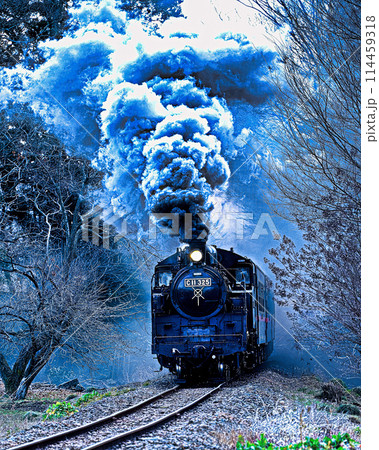 真岡鉄道の蒸気機関車 真岡鉄道の蒸気機関車 114459318