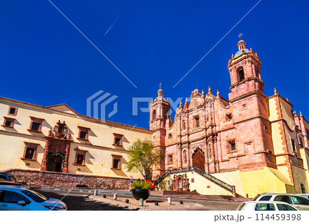 Santo Domingo Church in old town of Zacatecas, UNESCO world heritage in Mexico Santo Domingo Church in old town of Zacatecas, UNESCO world heritage in Mexico 114459398