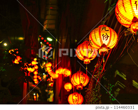 台湾・夜の九份(九分)老街 台湾・夜の九份(九分)老街 114460331