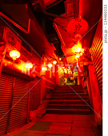 台湾・夜の九份(九分)老街 台湾・夜の九份(九分)老街 114460333