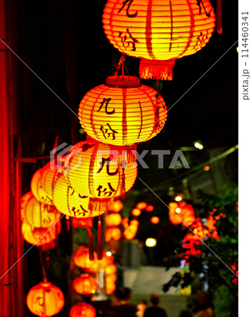 台湾・夜の九份(九分)老街 台湾・夜の九份(九分)老街 114460341