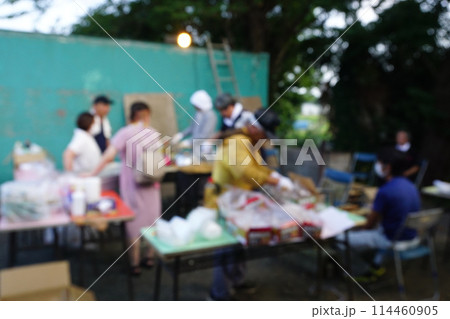 夏まつり イメージ ボケ 夏まつり イメージ ボケ 114460905