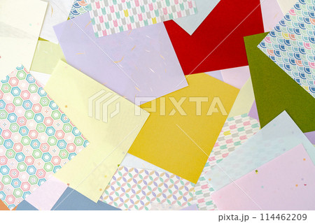 和柄の紙いろいろ 114462209