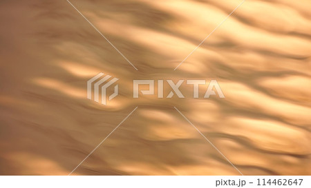 Reflection of sunlight over lake surface in slow motion 114462647