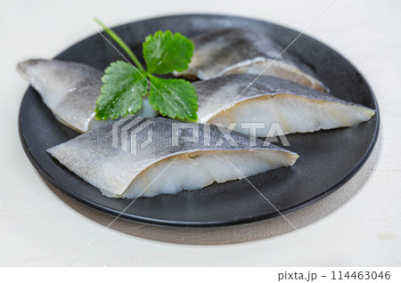 縞ホッケの切り身 縞ホッケの切り身 114463046