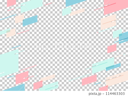 Colorful geometric pattern background illustration 114463303