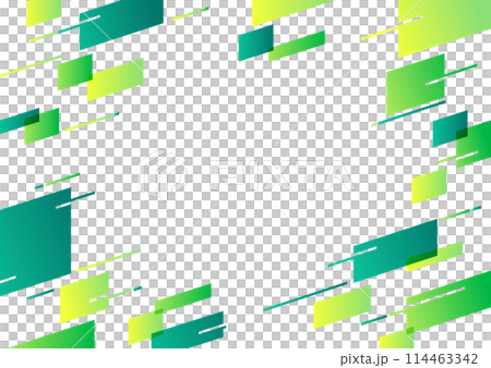 Green pop geometric pattern background illustration 114463342