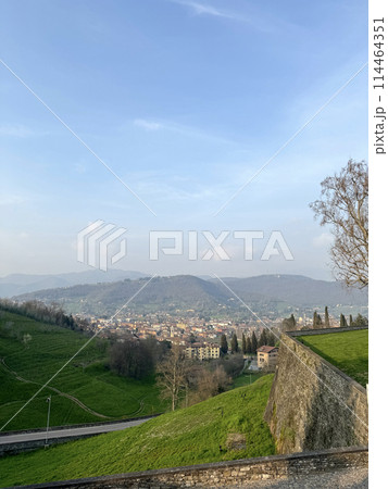Citta Alta Bergamo center, tradtitional Italian house upper town Bergamo Citta Alta Bergamo center, tradtitional Italian house upper town Bergamo 114464351