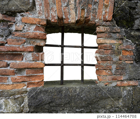 loopholes in the old castle walls loopholes in the old castle walls 114464708