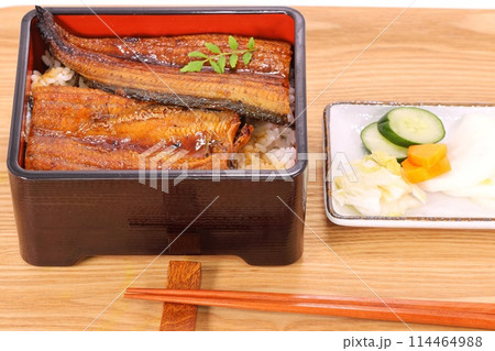 うな重　鰻の蒲焼　重箱入り　 114464988
