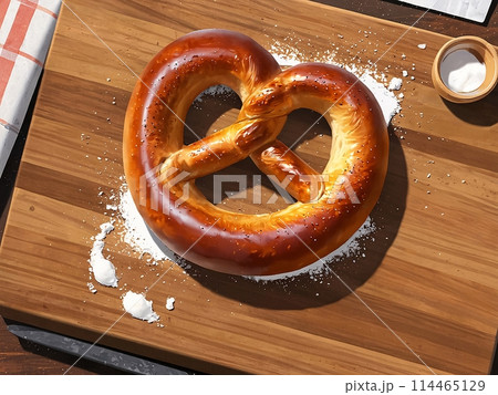 プレッツェル　リアルイラストタッチ- [AI生成・プロ仕上げ] 114465129