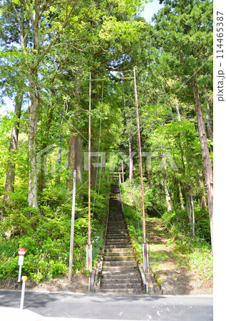 新潟県上越市安塚区坊金　坊金(ぼうがね)神社 114465387