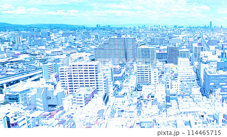 SAKAI,OSAKA(コミックイラスト風) SAKAI,OSAKA(コミックイラスト風) 114465715