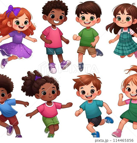 元気な子供たち 114465856