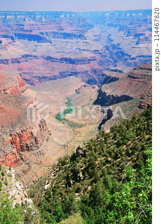 Blue Sky Day At The Grand Canyon Arizona on Film 114467820