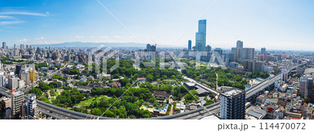 通天閣からの景色 通天閣からの景色 114470072