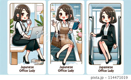 OL　働く日本人女性 114471019