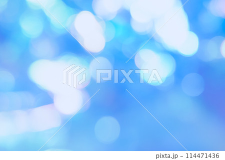 ブルー系キラキライメージ (背景素材) ブルー系キラキライメージ (背景素材) 114471436