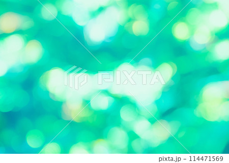 グリーン系キラキライメージ　(背景素材) 114471569