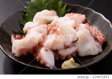 蛸の刺身　ぶつ切り 114471853