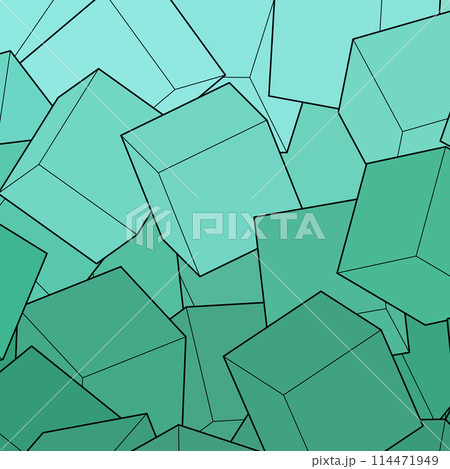 Blue background from cubes. Background template. eps 10 114471949