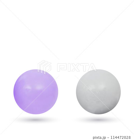 Beautiful pearls, color realistic vector illustration. eps 10 114472028