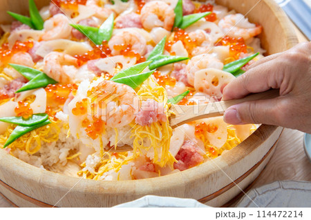 ちらし寿司 寿司 和食 ばら寿司 ちらし寿司 寿司 和食 ばら寿司 114472214