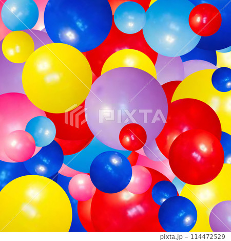 Abstract multicolored background with pearls. Modern festive illustration. eps 10 Abstract multicolored background with pearls. Modern festive illustration. eps 10 114472529