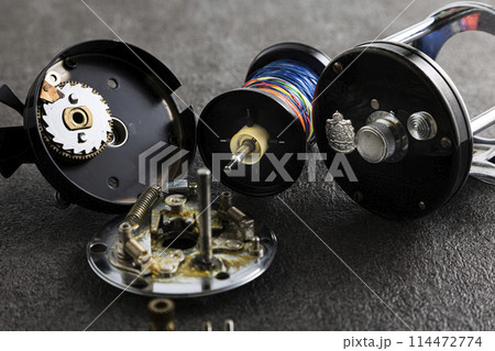 リールのメンテナンス 114472774