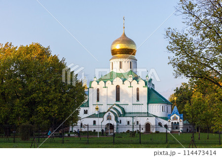 Feodorovsky Sovereign Cathedral is an Orthodox church in Pushkin, Russia 114473414