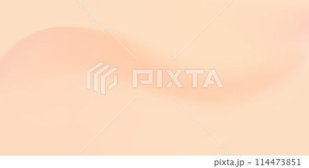 Beige nude background. Cream warm banner with wave. Delicate peach luxury backdrop. Beige nude background. Cream warm banner with wave. Delicate peach luxury backdrop. 114473851