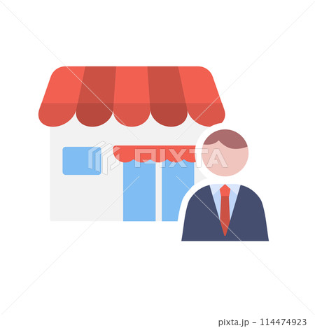 お店のオーナー 114474923