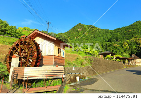 【三重県】丸山千枚田の水車小屋 114475591