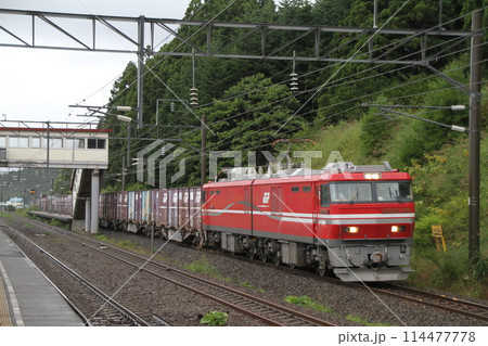 津軽海峡線　貨物列車 114477778